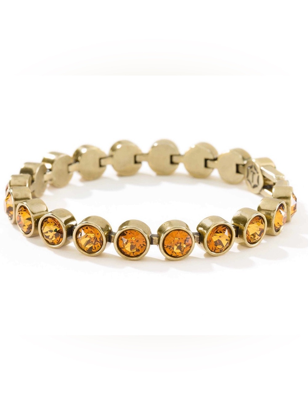 NWT Touchstone Crystal “Light Amber” Ice Bracelet